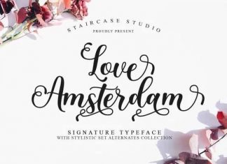 Love Amsterdam Calligraphy Font