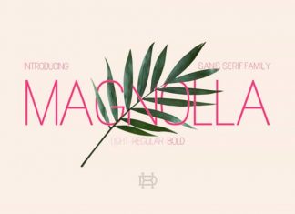 Magnolla Sans Serif Font