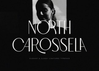 North Carossela Display Font