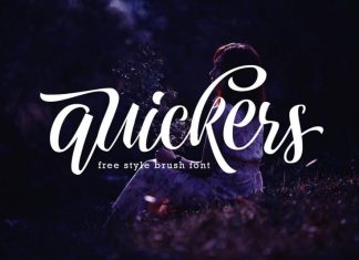 Quickers Script Font
