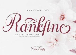 Rankfine Calligraphy Font
