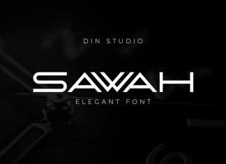 Sawah Display Font