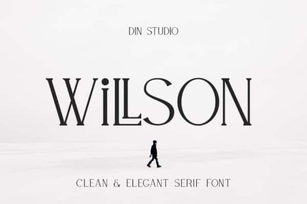 Willson Serif Font