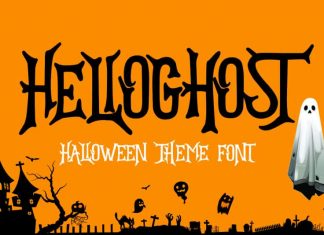 HELLOGHOST - Helloween Theme Font
