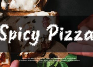Spicy Pizza Script Font