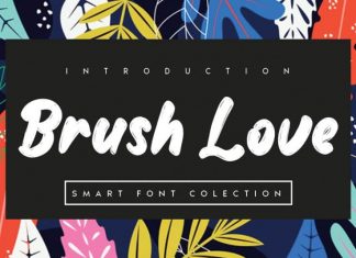 Brush Love Brush Font