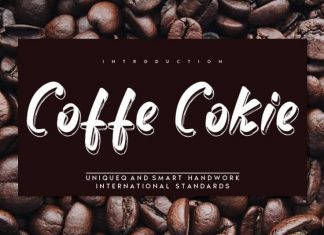 Coffe Cokie Script Font