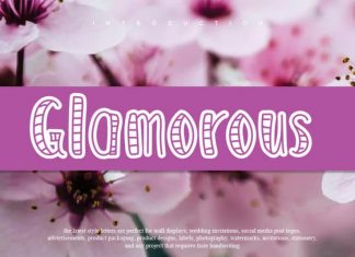 Glamorous Display Font
