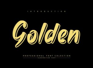 Golden Display Font
