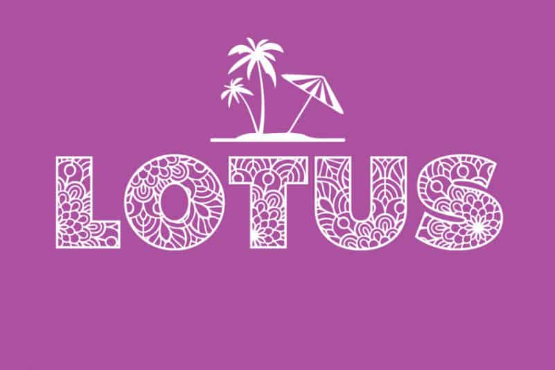 Lotus Display Font