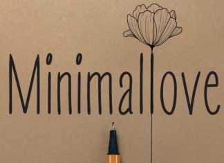 Minimallove Handwritten Font