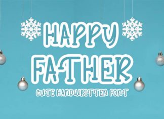 Happy Father Display Font