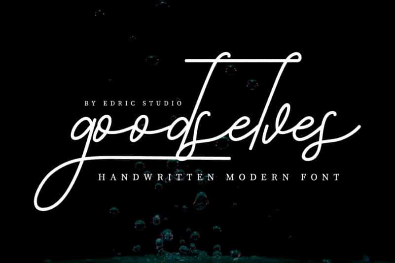 Goodselves Handwriting Font