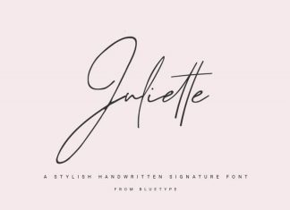 Juliette Signature Font