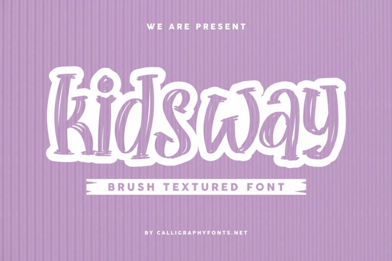KidsWay Script Font