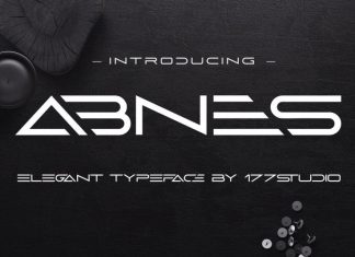 Abnes – Elegant Sans Serif Font