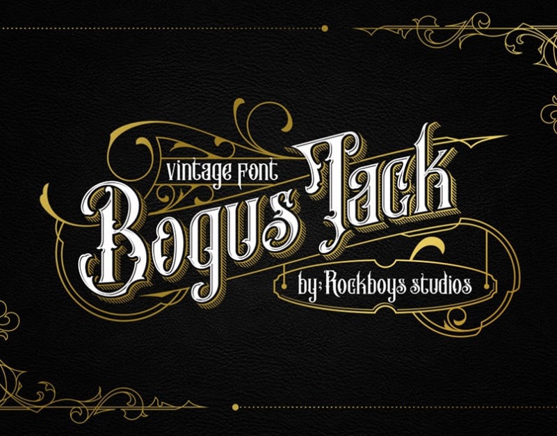 Bogus Jack Blackletter Font