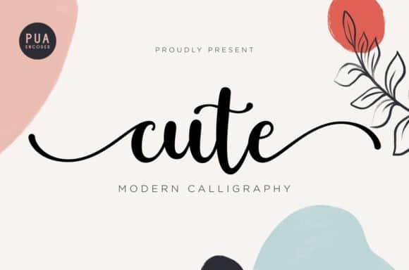 Cute Calligraphy Font Download Free Font