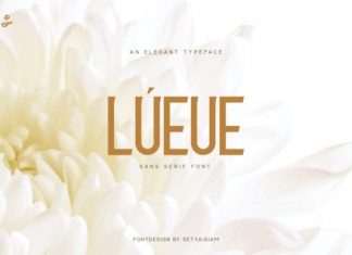 Lueue Sans Serif Font