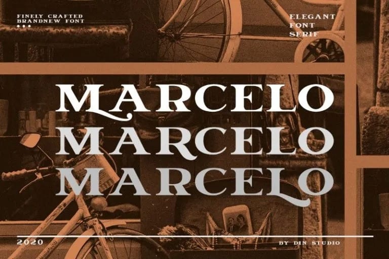 Marcelo Serif Font