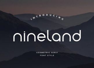 Nineland Display Font