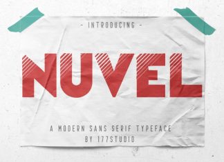 Nuvel – Modern Sans Serif Font