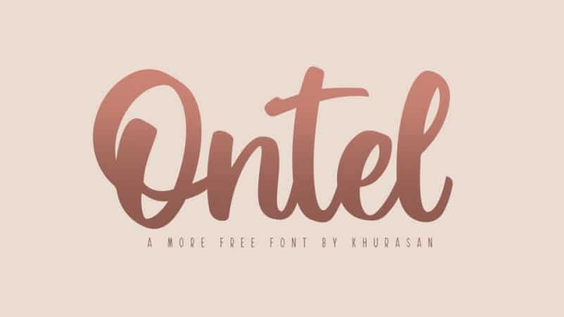 Ontel Script Font