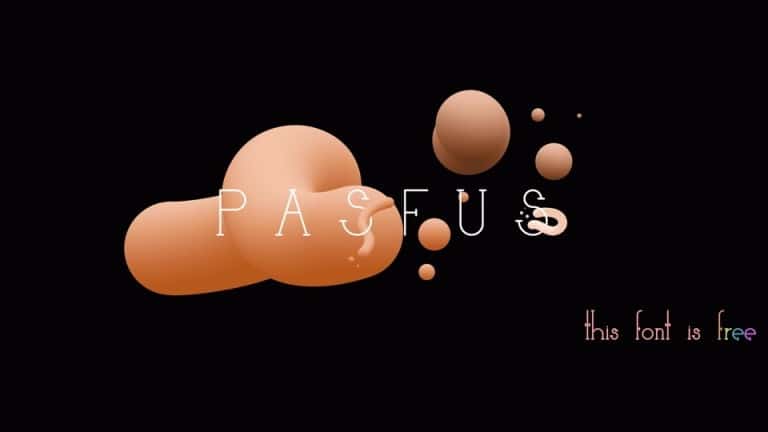 Pasfus Display Font