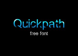 Quickpath Display Font