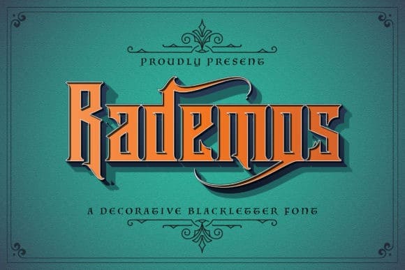 Rademos Blackletter Font