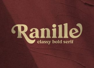 Ranille Serif Font