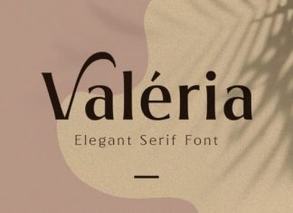 Valeria Sans Serif Font