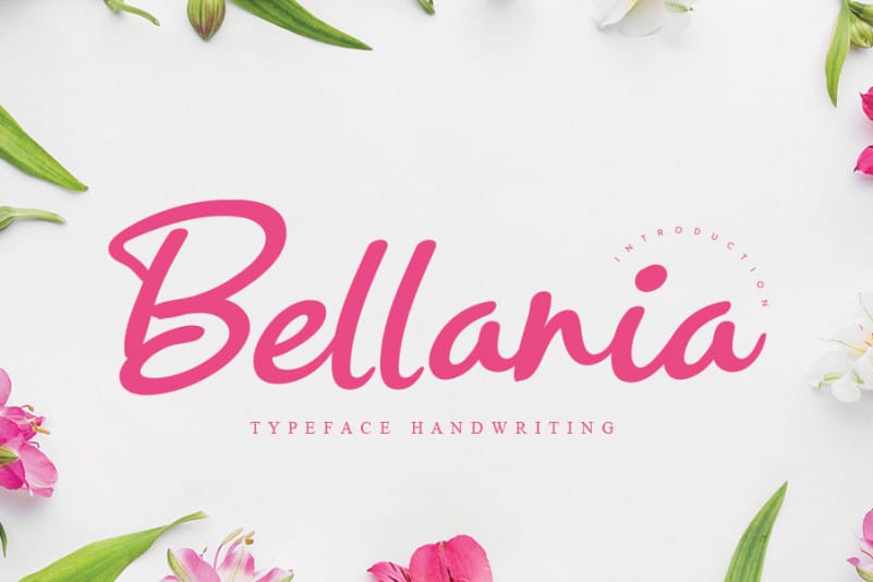 Bellania Script Font
