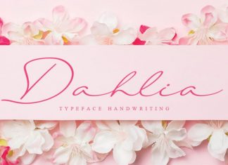 Dahlia Script Font