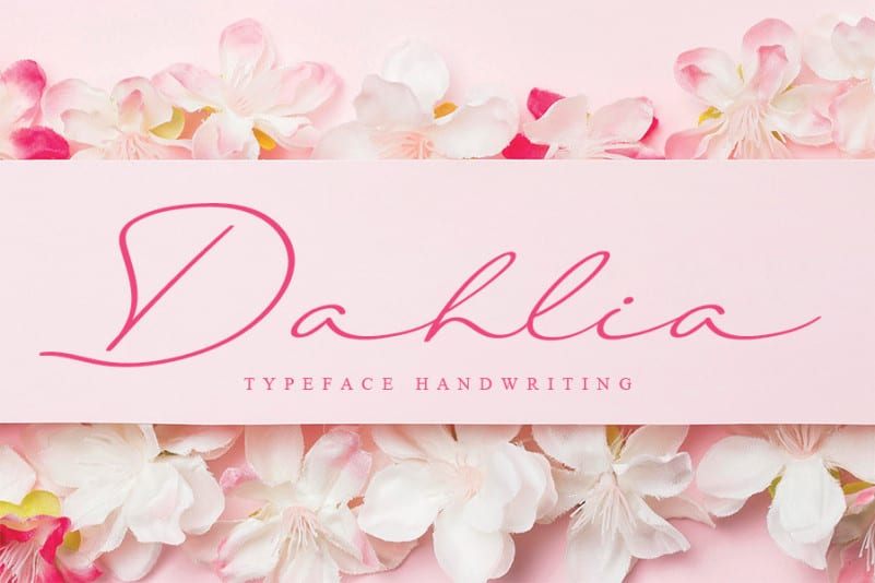 Dahlia Script Font Download Free Font