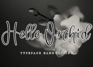 Hello Orchid Handwritten Font
