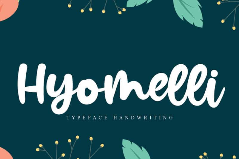 Hyomelli Script Font