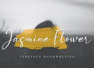Jasmine Flower Handwritten Font