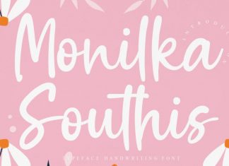 Monilka Southis Script Font