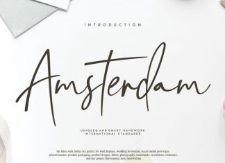 Amsterdam Script Font