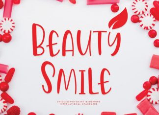 Beauty Smile Display Font