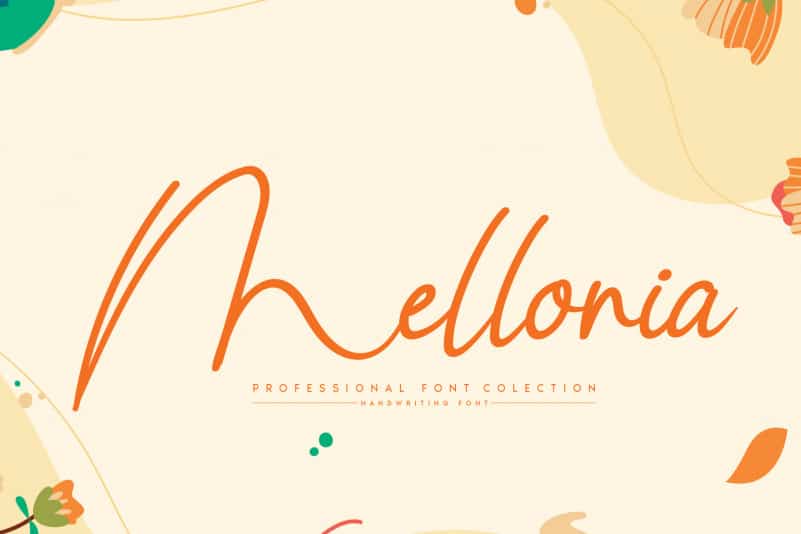 Mellonia Handwritten Font