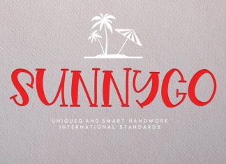 Sunnygo Display Font