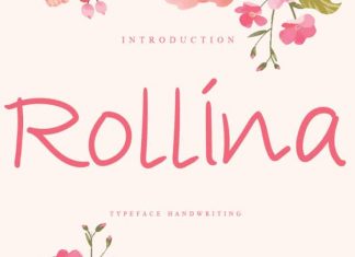 Rollina Handwritten Font