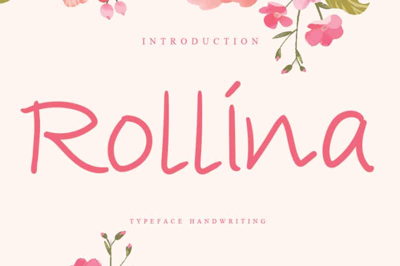 Rollina Handwritten Font