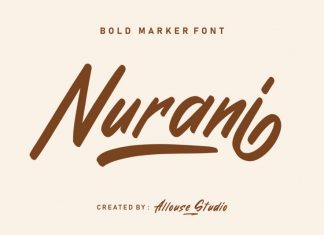 Nurani Script Font