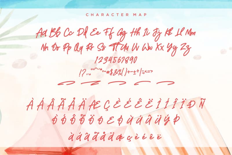 Toprista Unique Handwritten Font Befonts Com
