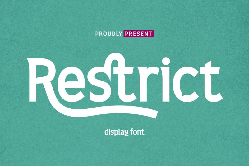 Restrict Display Font