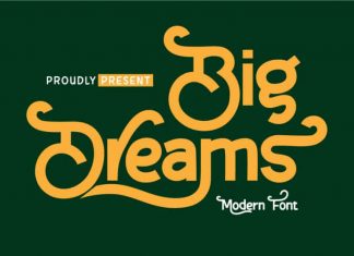 Big Dreams Display Font