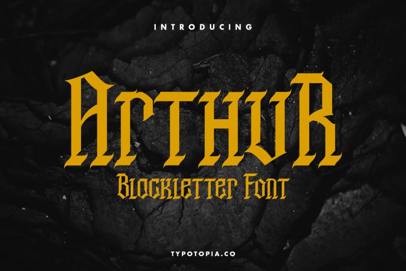 Arthur Blackletter Font